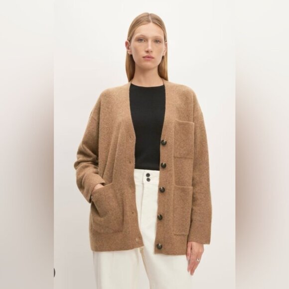 Everlane Cozy-Stretch Relaxed Cardigan - Picture 1 of 1